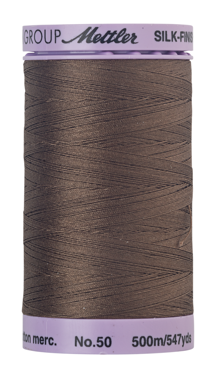 Pecan (9104-1223) | Silk-Finish Cotton 50wt (500M / 547Y) | Mettler Thread